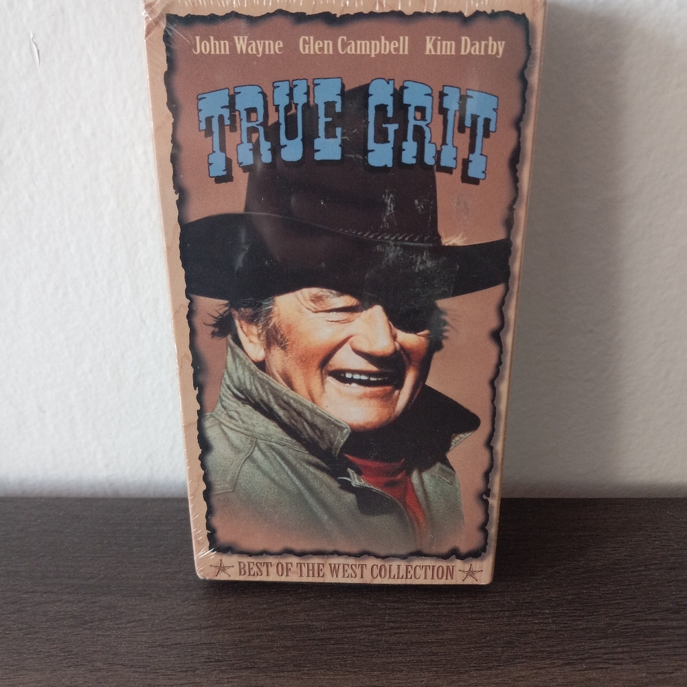True Grit John Wayne VHS Factory Sealed
